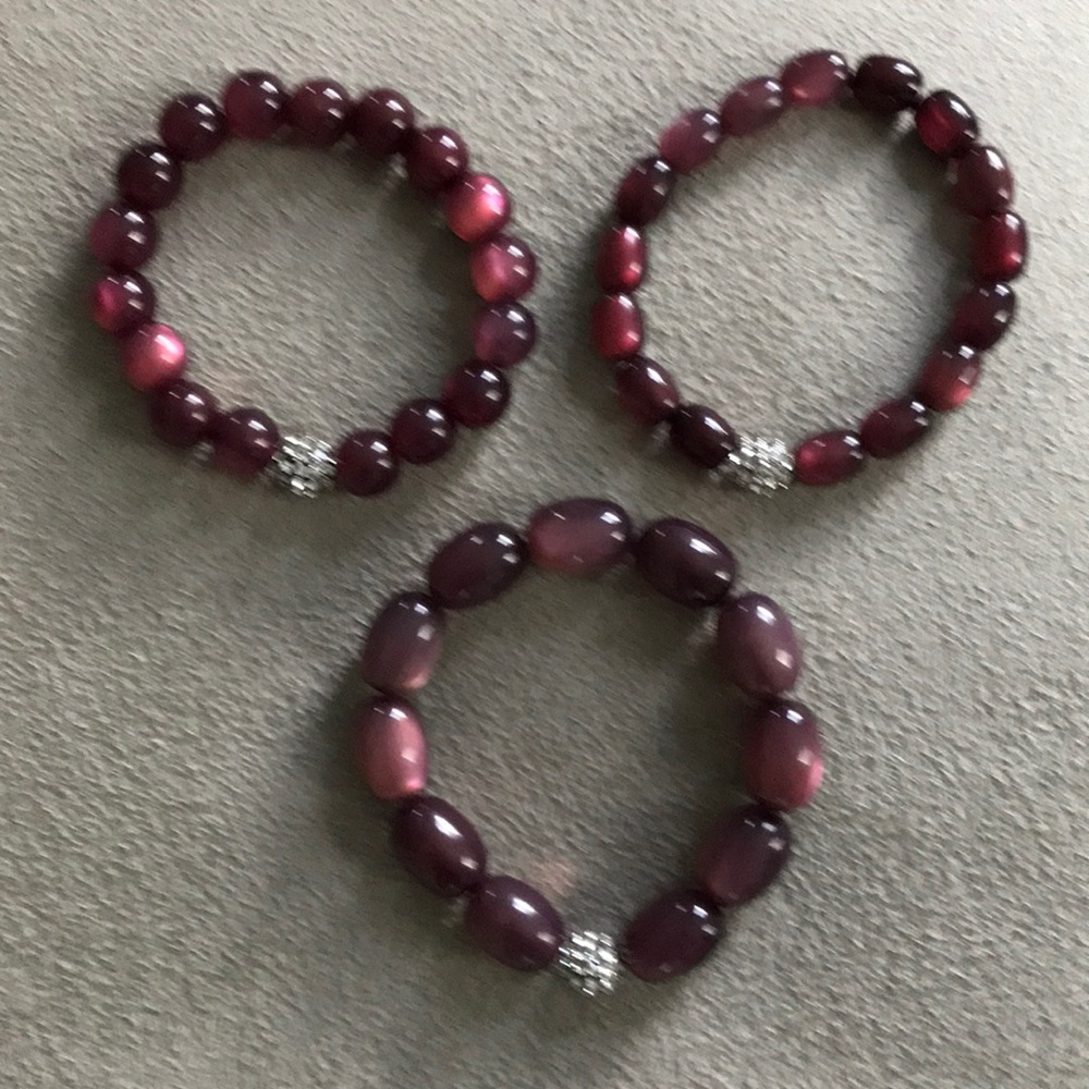 Three bracelets